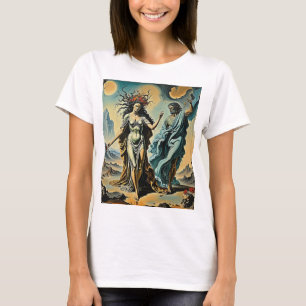 Camiseta Hades y Persephone descendiendo al submundo