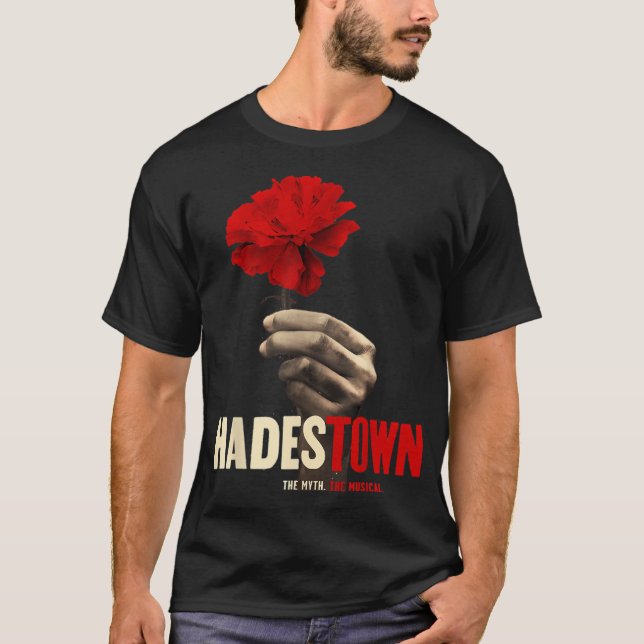 Camiseta Hadestown - Hadestown Flower - Hadestown The Music (Anverso)