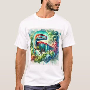 Camiseta Hadrosaurus in sunlight 170924AREF103 - Watercolor