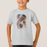 Camiseta Haeckel Jellyfish Study T-Shirt<br><div class="desc">Otro buen ejemplo de los magníficos estudios de Ernst Haeckel (1834-1919),  conocido por su excesiva curiosidad y su habilidad para ilustrar tan salvavidas. Estas medusas son muy populares. Compruebe los demás estilos,  tamaños y colores de los que elegir. Hace una gran idea de regalo todo el año.</div>