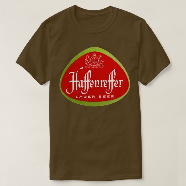 Camiseta Haffenreffer Lager Beer (Diseño del anverso)