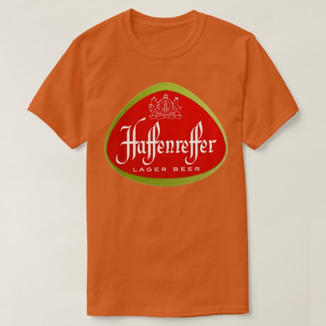 Camiseta Haffenreffer Lager Beer (Diseño del anverso)