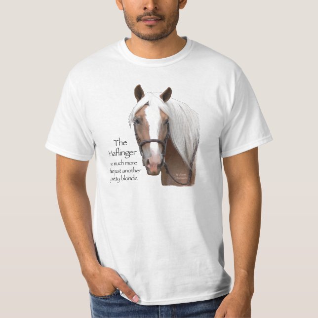 Camiseta Haflinger hace frente (Anverso)