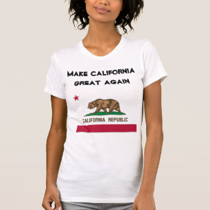 Camiseta Haga a California Grande Otra Vez. Nuevo Liderazgo