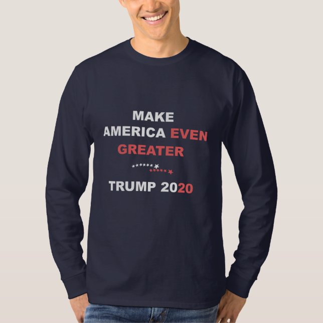 Camiseta Haga el mayor triunfo 2020 de América incluso (Anverso)