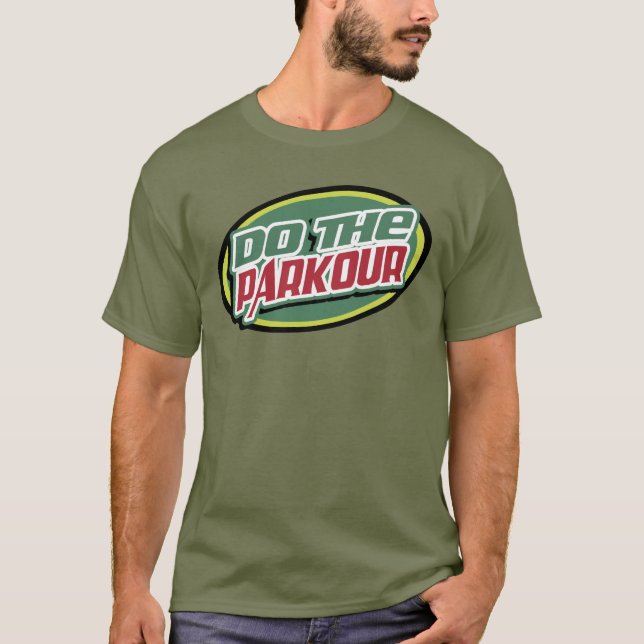 Camiseta Haga el Parkour (Anverso)