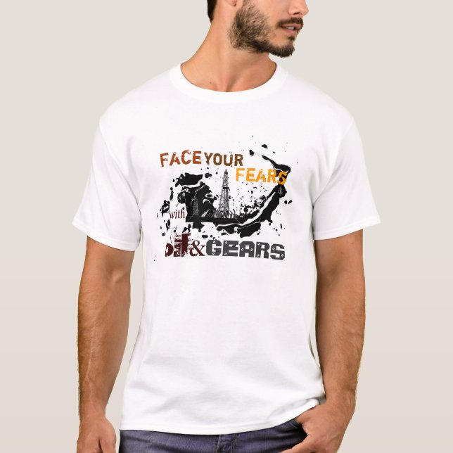 Camiseta Haga frente a sus miedos (Anverso)