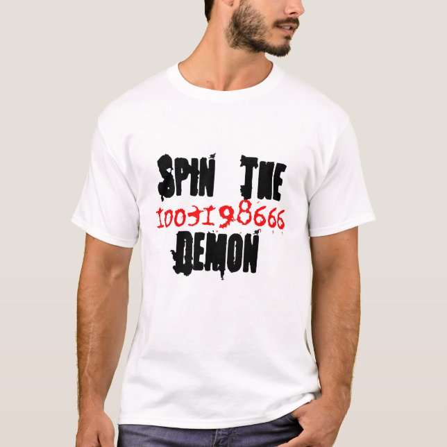 Camiseta Haga girar al demonio, 1003198666 (Anverso)