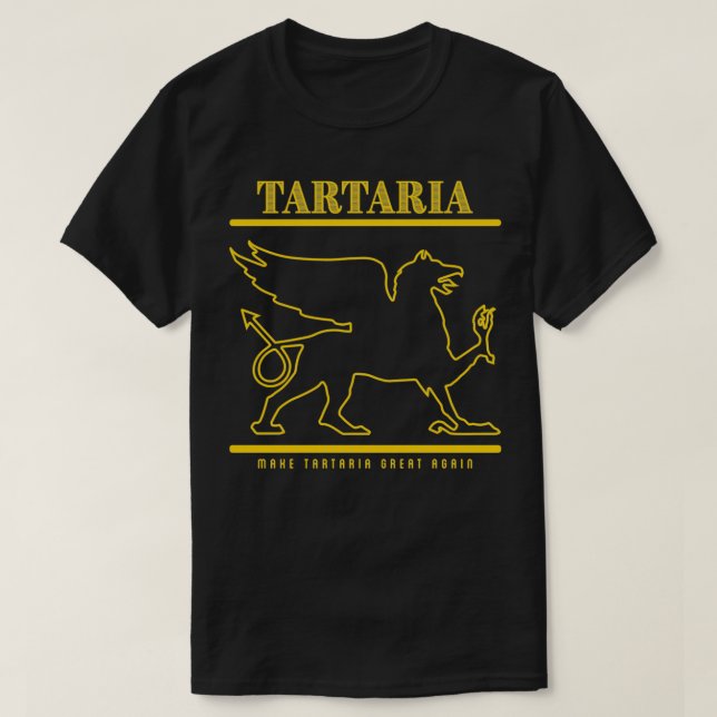 CAMISETA HAGA GRAN TARTARIA DE NUEVO (Diseño del anverso)