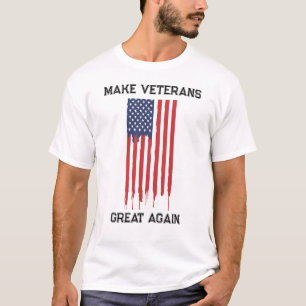 CAMISETA ¡HAGA GRANDES VETERANOS DE NUEVO!