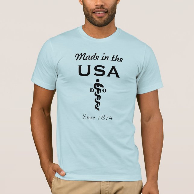 Camiseta HAGA: Hecho en los E.E.U.U. desde 1874 (Anverso)