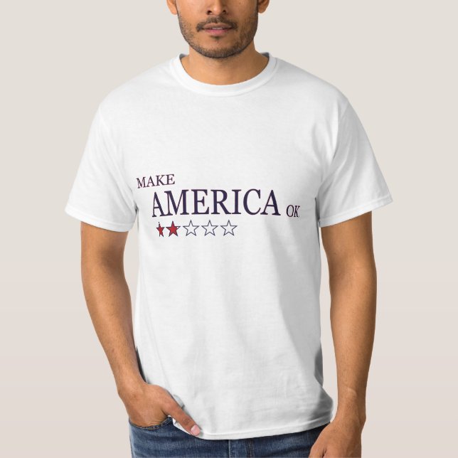 Camiseta Haga la autorización de América (Anverso)