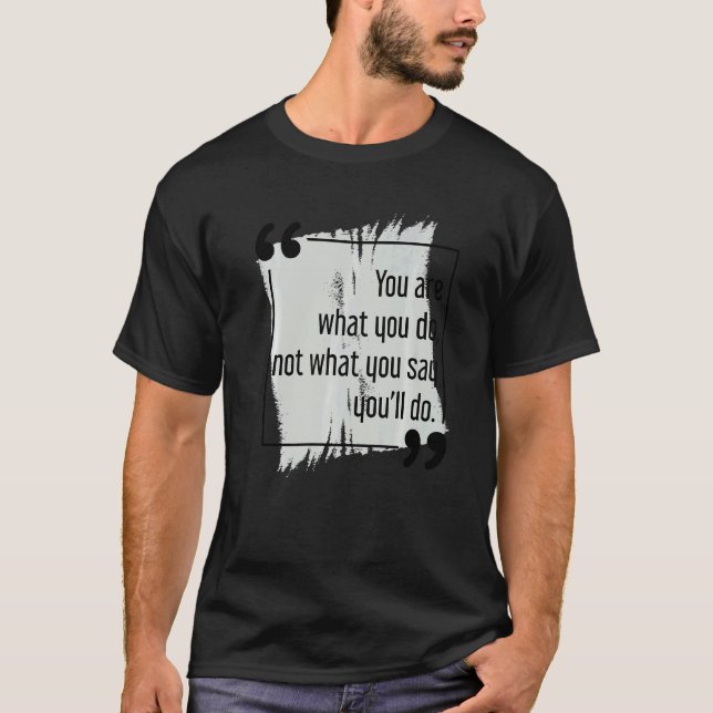 Camiseta Haga lo que diga acerca de la configuración de obj (Anverso)