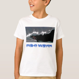 Camiseta Haga los muchachos de la tubería de las ondas la