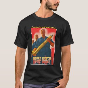 Camiseta Haga MP3s - negro/poster