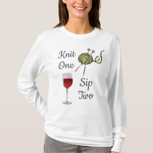 Camiseta Haga punto un… sorbo dos es buena idea de