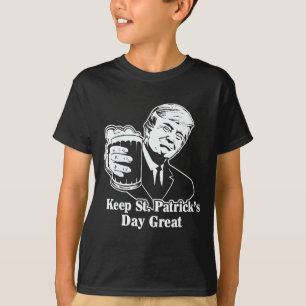 Camiseta Haga que el día de San Patricio sea genial de nuev