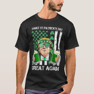 Camiseta Haga que el día de San Patricio sea genial de nuev