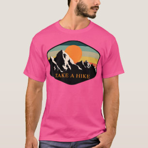 Camiseta Haga Senderismo Por El Vintage Retro Al Aire Libre