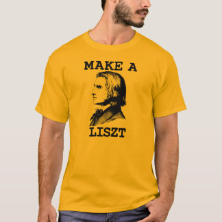 Camiseta Haga un Liszt