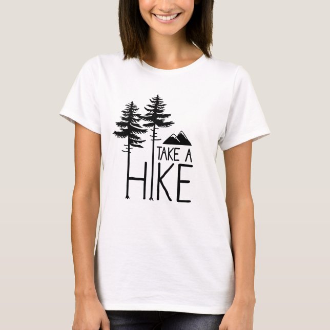 Camiseta Haga Un Senderismo (Anverso)