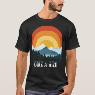 Camiseta Haga Una Excursión Al Aventura Al Aire Libre