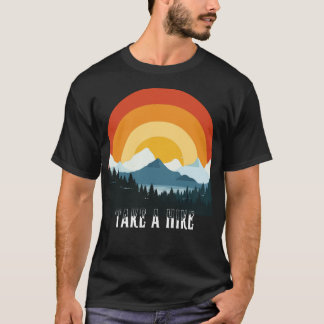 Camiseta Haga Una Excursión Al Aventura Al Aire Libre