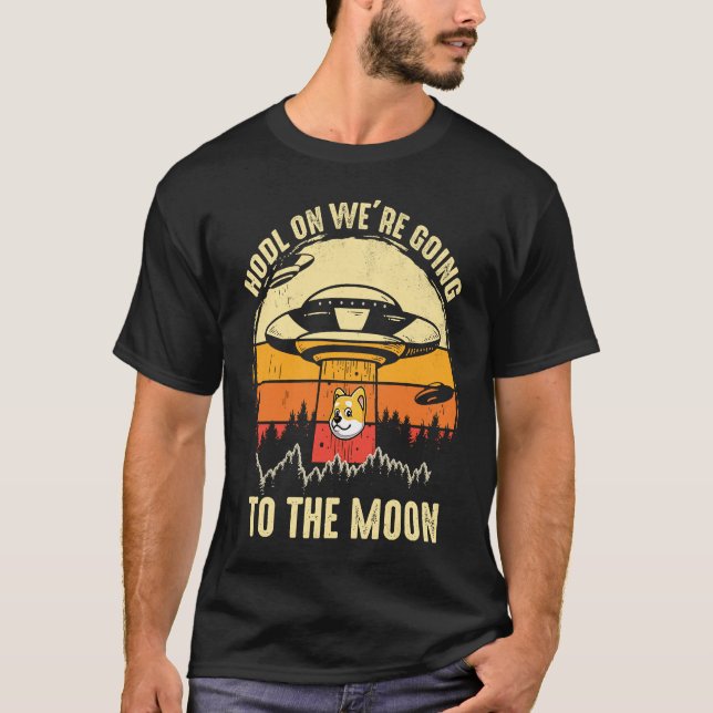 Camiseta Hágalo A La Moneda Criptocurrency Crypto Dogecoi (Anverso)