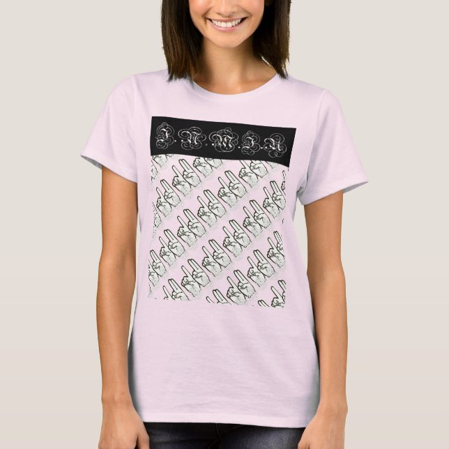 Camiseta Hágalo damas (Anverso)