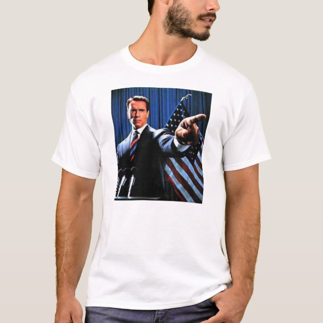 Camiseta Hágalo para Arnold (Anverso)