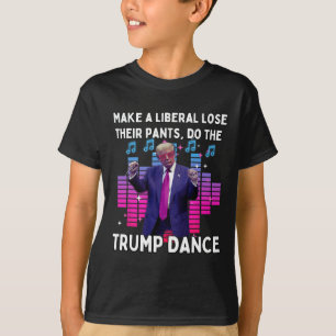 Camiseta Hagamos el baile de Trump - La familia a favor de 