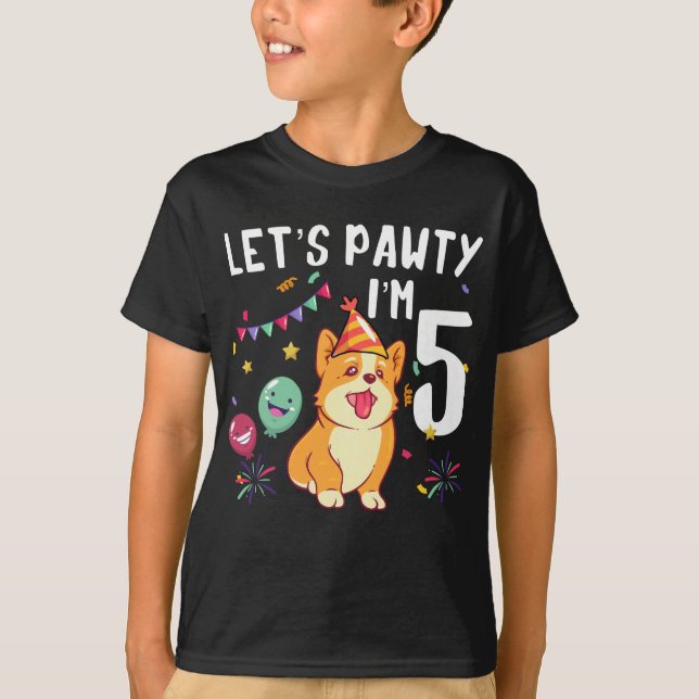Camiseta Hagamos el favor, tengo 5 años (Anverso)