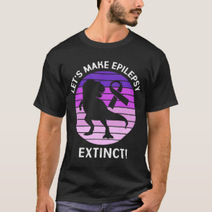Camiseta Hagamos Epilepsia Extintiva Epilepsia Infantil de 