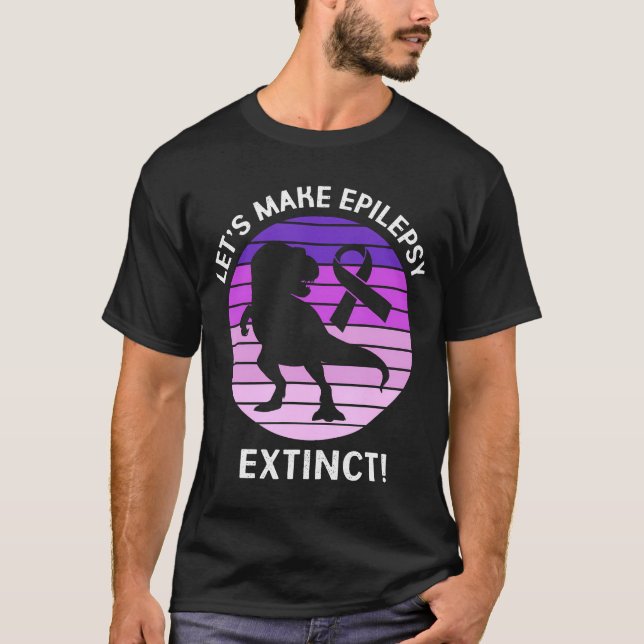 Camiseta Hagamos Epilepsia Extintiva Epilepsia Infantil de  (Anverso)