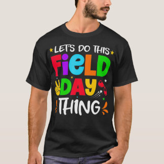 Camiseta Hagamos esto del día de campo, cosa del profesor S