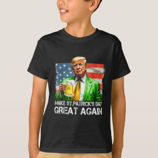 Camiseta Hagamos grande el día de San Patricio nuevamente F