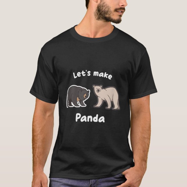 Camiseta Hagamos Panda Wild Panda Bamboo (Anverso)