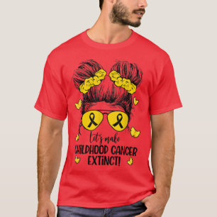 Camiseta Hagamos que el cáncer infantil se extinga