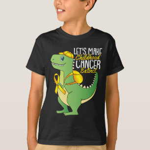 Camiseta Hagamos que el cáncer infantil sea una conciencia 