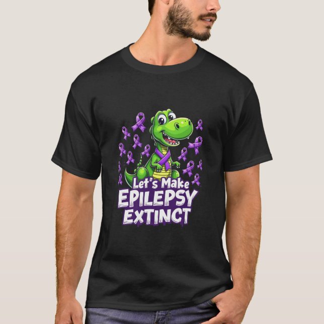 Camiseta Hagamos que la epilepsia sea un genio para la conc (Anverso)
