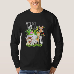Camiseta Hagamos Que Los Animales Del Zoológico Salvajes Se