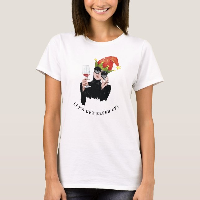 Camiseta Hagamos que los Chicas mayores salgan Navidades de (Anverso)