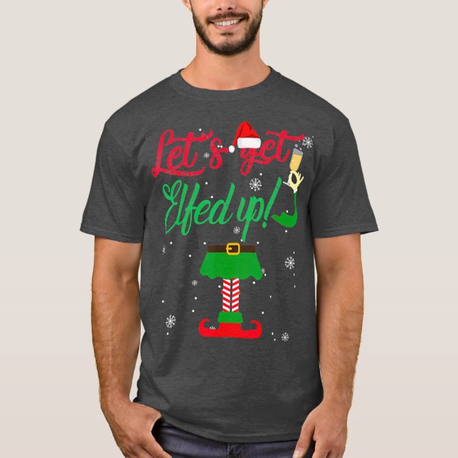 Camiseta Hagamos que los mayores se aburran de los Navidade (Anverso)