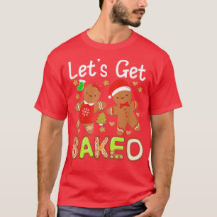 Camiseta Hagamos que los Navidades de pan de jengibre cocin