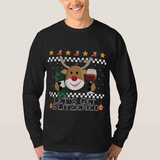 Camiseta Hagamos que los Navidades feos de Gingerbread Funn (Anverso)