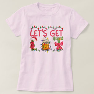 Camiseta Hagamos que los Navidades livianos se diviertan y