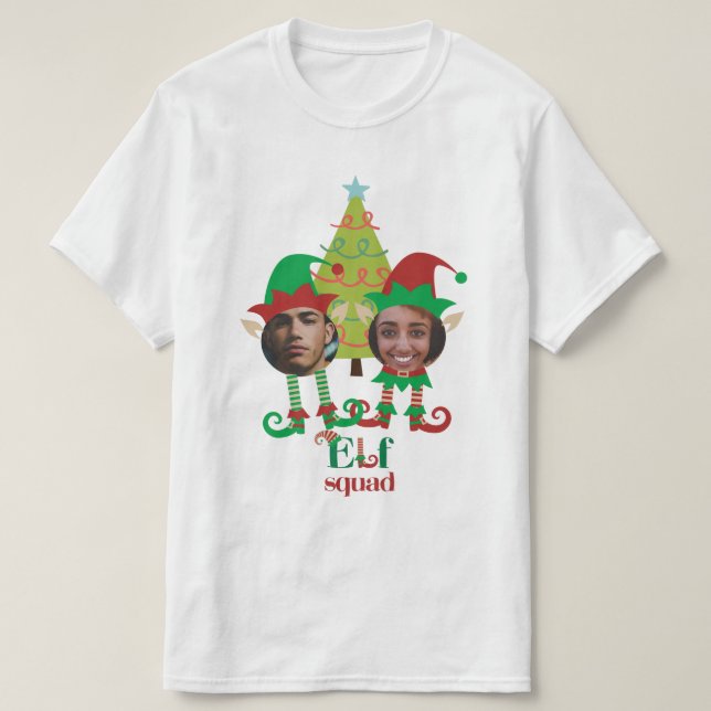 Camiseta Hagamos que los Navidades mayores se diviertan en  (Diseño del anverso)