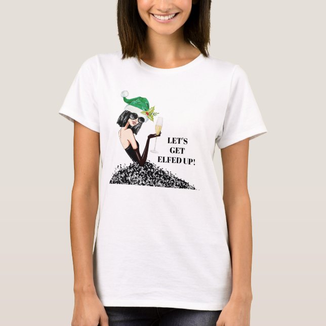 Camiseta Hagamos que los Navidades mayores se vayan de noch (Anverso)