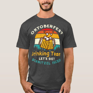 Camiseta Hagamos que Schnitzel enfrente de la divertida Okt