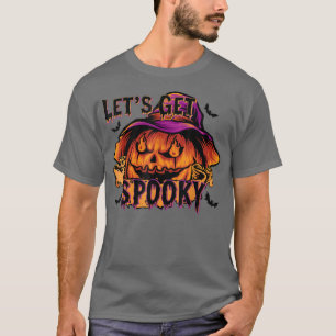Camiseta Hagamos que se asuste la sonrisa de la calabaza Fu